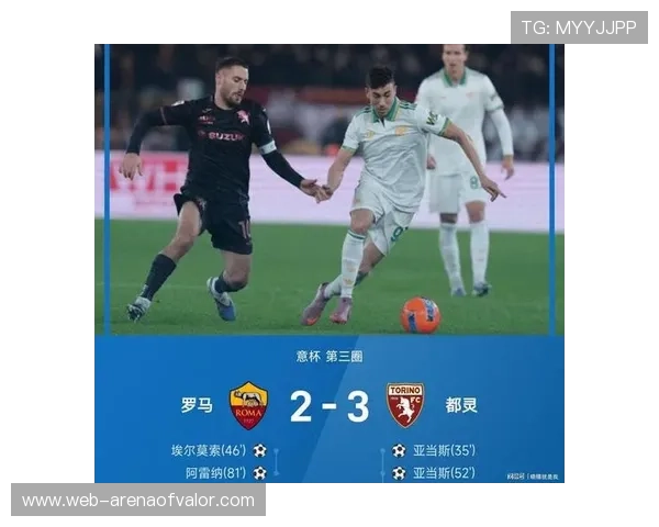 都灵3-2绝杀罗马晋级意杯八强，下轮将战国际米兰